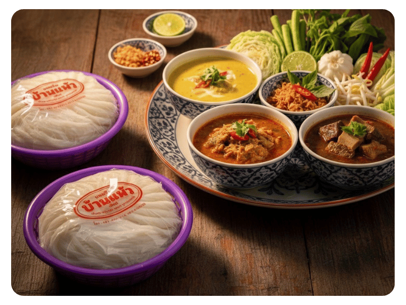 ขนมจีนสดราคาส่ง